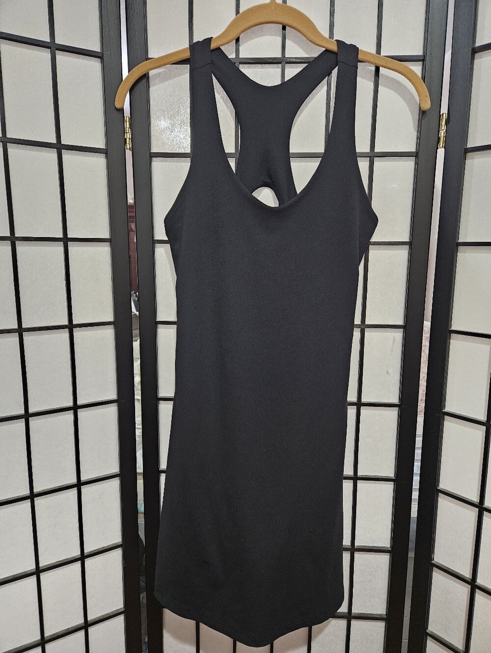 90 Degree Size Small Black Moisture Wicking Athletic Dress W/ Built In Shorts